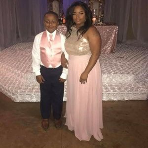 Bridesmaid Dress Dusty Rose color